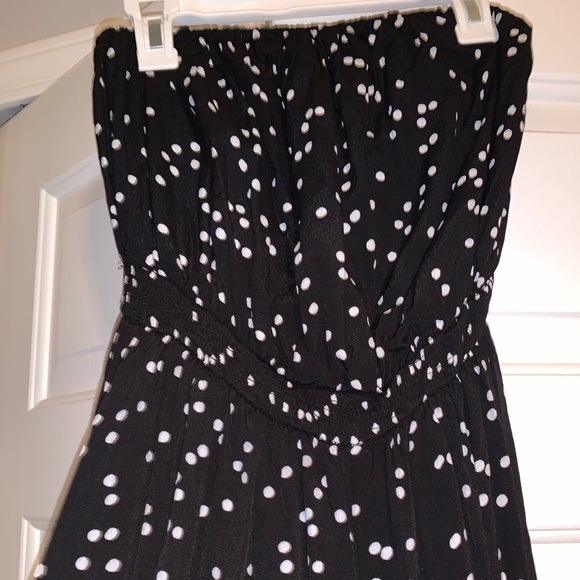 Silence+Noise Jackson Strapless Polka Dot Jumpsuit - Picture 3 of 3